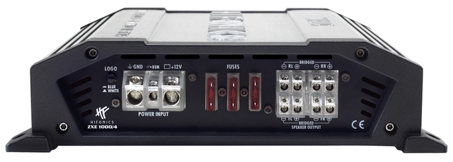 HiFonics ZEUS EVO ZXE1000/4 Klasse A/B Analog 4-kanals forsterker 