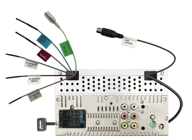 Kenwood DMX5020DABS m/trådløs adapter 2-DIN MEDIASPILLER - DAB BT USB/IPHONE 