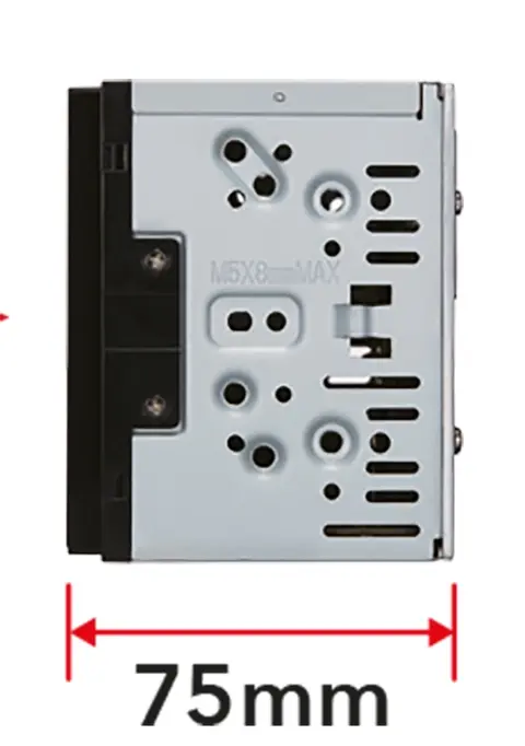 Kenwood DMX5020DABS m/trådløs adapter 2-DIN MEDIASPILLER - DAB BT USB/IPHONE 