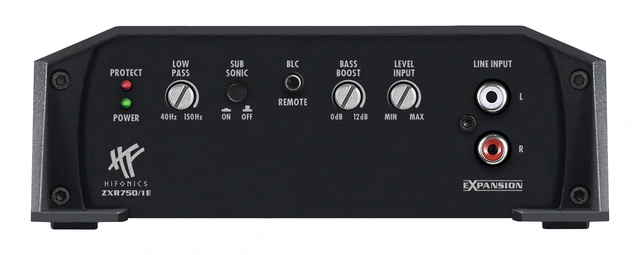 HiFonics ZEUS ZXR750/1E Klasse D digital monoforsterker 