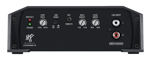 HiFonics ZEUS ZXR1500/1E Klasse D digital monoforsterker 