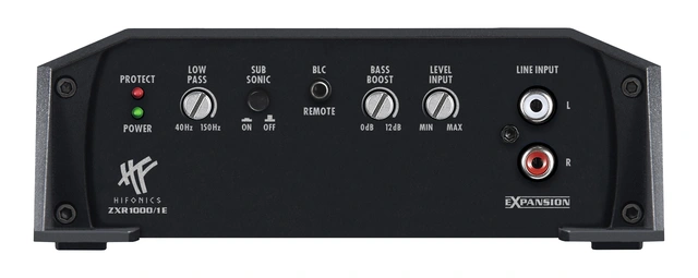 HiFonics ZEUS ZXR1000/1E Klasse D digital monoforsterker 