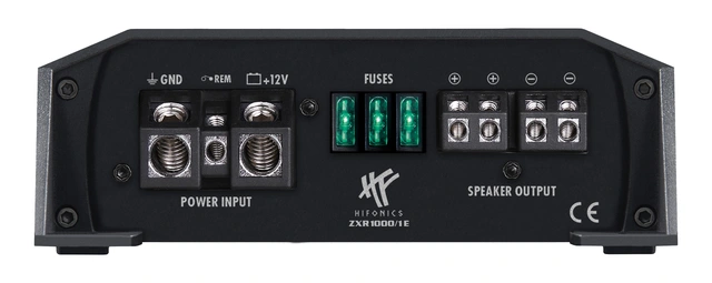 HiFonics ZEUS ZXR1000/1E Klasse D digital monoforsterker 