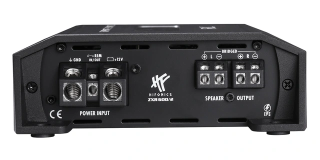 HiFonics ZEUS ZXR600/2 Klasse D digital 2-kanals forsterker 