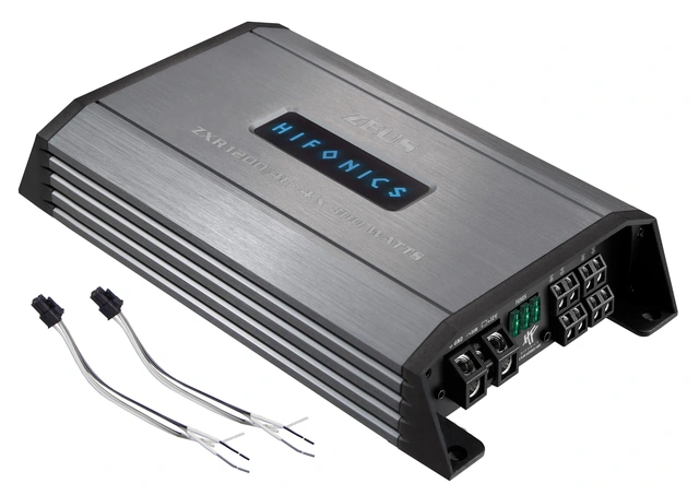 HiFonics ZEUS ZXR1200/4E Klasse D digital 4-kanals forsterker 