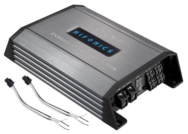 HiFonics ZEUS ZXR500/4E Klasse D digital 4-kanals forsterker 