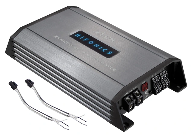 HiFonics ZEUS ZXR800/4E Klasse D digital 4-kanals forsterker 