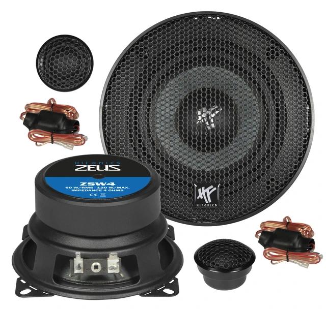 HiFonics ZEUS ZS4.2E 10 cm (4") 2-veis komponentsystem 