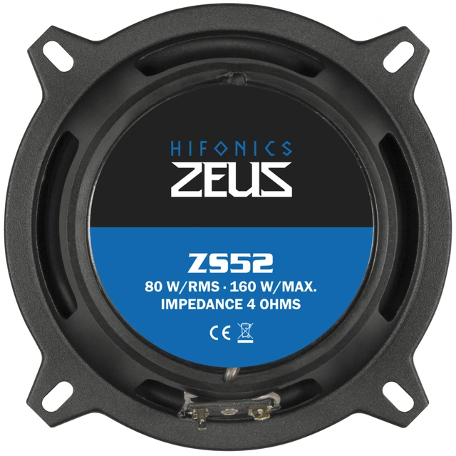 HiFonics ZEUS ZS52 13 cm (5,25") 2-veis koaksialhøyttalere 