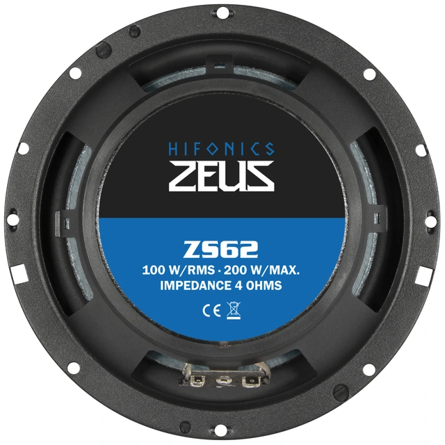 HiFonics ZEUS ZS62 16,5 cm (6,5") 2-veis koaksialhøyttalere 