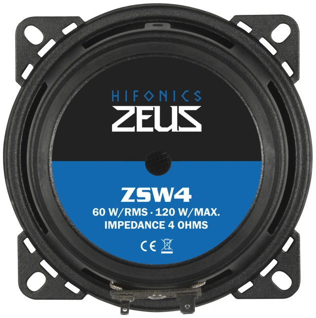 HiFonics ZEUS ZSW4 10 cm (4") Mellomtone 