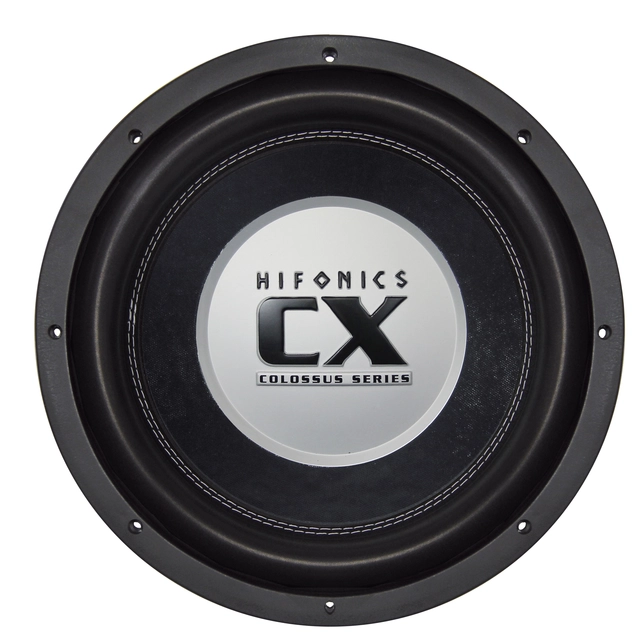 HiFonics COLOSSUS CX15D2 38 cm (15") High-End Subwoofer 
