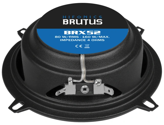 HiFonics BRUTUS BRX52 13 cm (5,25") 2-veis koaksialhøyttalere 
