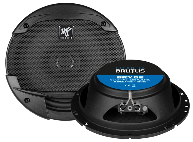 HiFonics BRUTUS BRX62 16,5 cm (6,5") 2-veis koaksialhøyttalere 