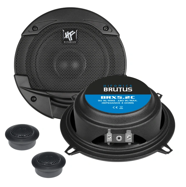 HiFonics BRUTUS BRX5.2C 13 cm (5,25") 2-veis komponentsett 