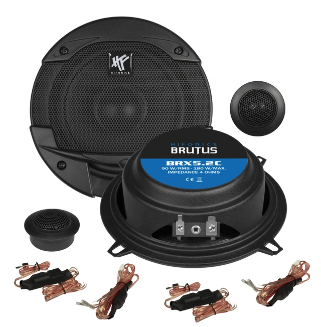 HiFonics BRUTUS BRX5.2C 13 cm (5,25") 2-veis komponentsett 