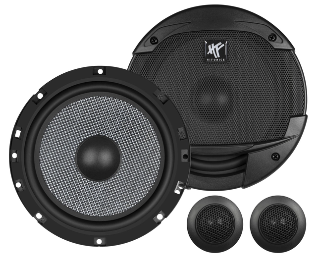 HiFonics BRUTUS BRX6.2C 16,5 cm (6,5") 2-veis komponentsett 