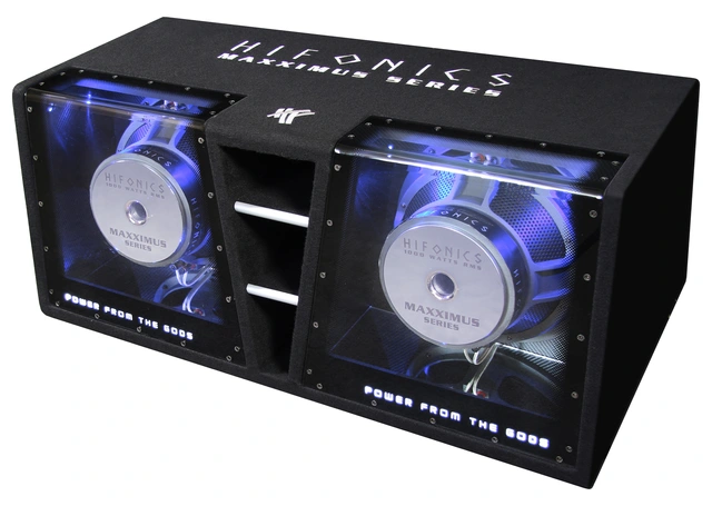 HiFonics MXZ12DUAL 2 x 30 cm (12") Dobbel Bandpass 