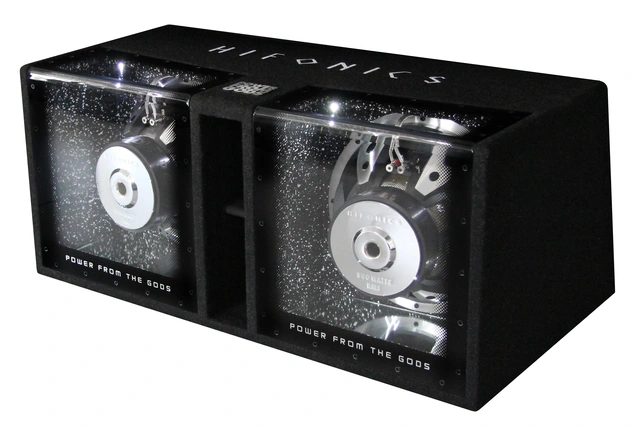 HiFonics ZEUS ZRX12DUAL 2 x 30 cm (12") Dobbel Bandpass 