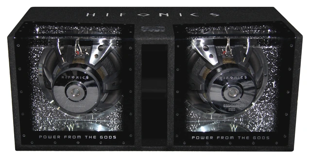 HiFonics ZEUS ZRX12DUAL 2 x 30 cm (12") Dobbel Bandpass 