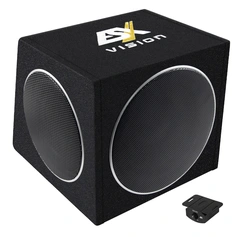 ESX VISION V1000A 25 cm (10“) Aktiv Subwoofer med slave
