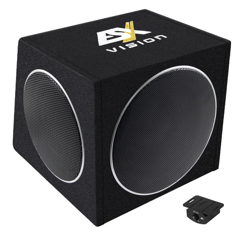 ESX VISION V1000A 25 cm (10“) Aktiv Subwoofer med slave