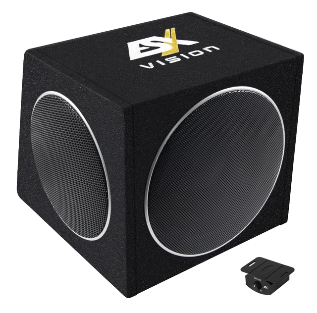 ESX VISION V1000A 25 cm (10“) Aktiv Subwoofer med slave 