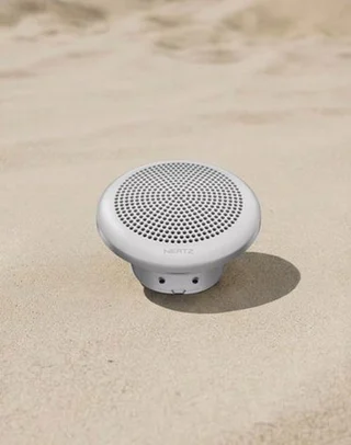 Hertz Marine HEX4 C-W, 4"  hvit Sprutsikker IP65, 30W RMS, 4ohm 