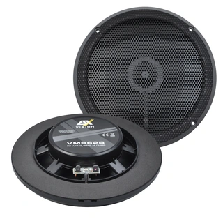 ESX VISION VMS62B 6,5" 2-veis Marine høyttalere, Sort