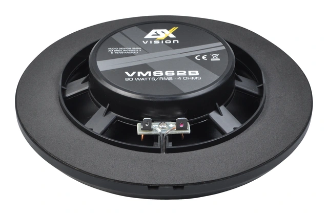 ESX VISION VMS62B 6,5" 2-veis Marine høyttalere, Sort 