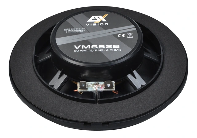 ESX VISION VMS52B 5,25" 2-veis Marine høyttalere, Sort 