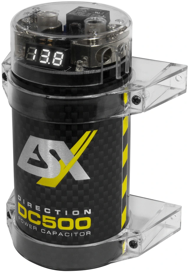 ESX VISION DC500 0,5 Farad Power Kondensator 