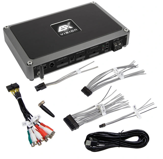 ESX VISION VE130011SPV2 11-kanals forst. m/12-kanals DSP 12/24V 