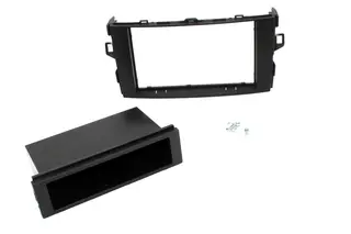 Connects2 Monteringsramme 1-DIN/2-DIN Toyota Auris (2007-2012) Sort