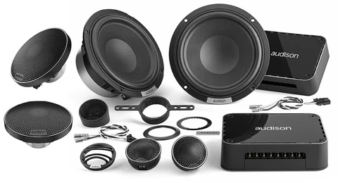 Audison Voce AV K63 II 6½" 3-veis kompo 300W max / 150W RMS