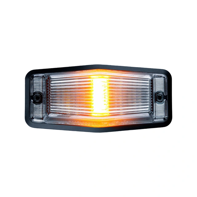 Strands IZE LED silver arrow duo Varsellys og hvitt/orange markeringslys 