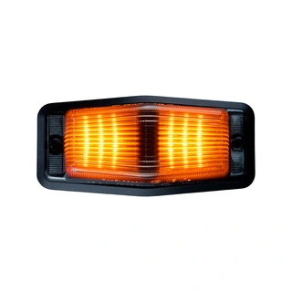 Strands IZE LED black bullet duo Varsellys og hvitt/orange markeringslys