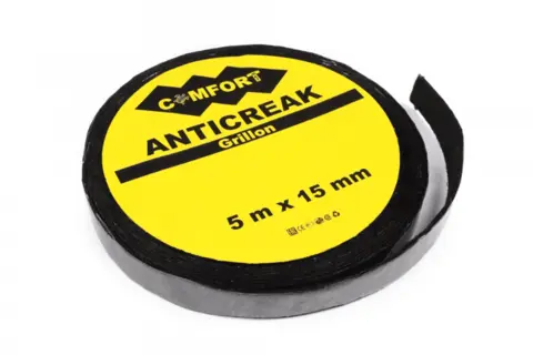 InCarTec Comfort Mat Anti-knirkebånd Anti-knirkebånd 15 mm x 5 m rull