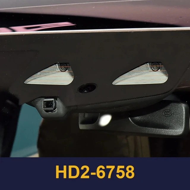 FITCAMX Integrert 4K Dashcam (foran+bak) MB EQE SUV (2023 -->) 