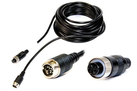 InCarTec 4-pin han-til-hun 5 meter forlengelseskabel