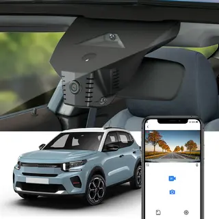 FITCAMX Integrert 4K Dashcam (foran+bak) Citroën C3, e-C3, Aircross