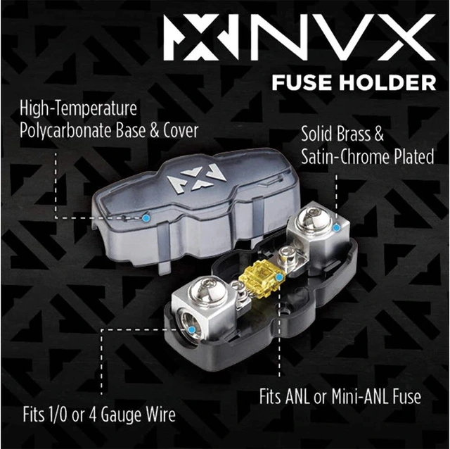 NVX Kabelsett 4 gauge / 20mm² 