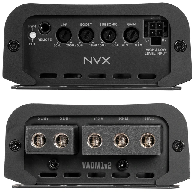 NVX Kompakt forsterker 500W RMS monoblokk 