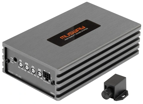 Musway NX600.1 1-kanals/mono klasse D mikroforsterker