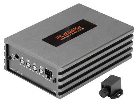 Musway NX400.1 1-kanals/mono klasse D mikroforsterker