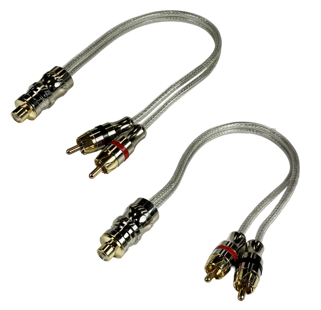 Musway MWYRCA RCA Y-ledd Kopper, 0,25 meter 