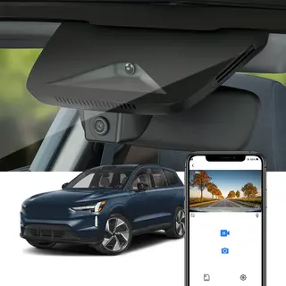FITCAMX Integrert 4K Dashcam (foran+bak) Volvo EX90 (2024 -->)