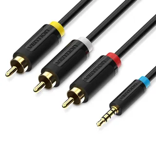 ConnectED AV-kabel Minijack til RCA-kabeladapter