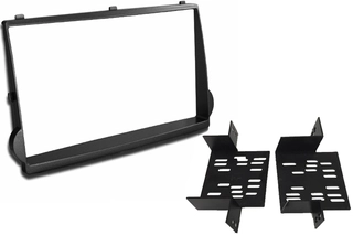 InCarTec Monteringsramme 2-DIN Hyundai H1 (2017 -->) Sort