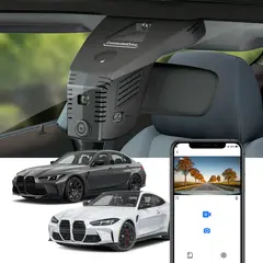 FITCAMX Integrert 4K Dashcam (foran+bak) BMW (2025 -->)